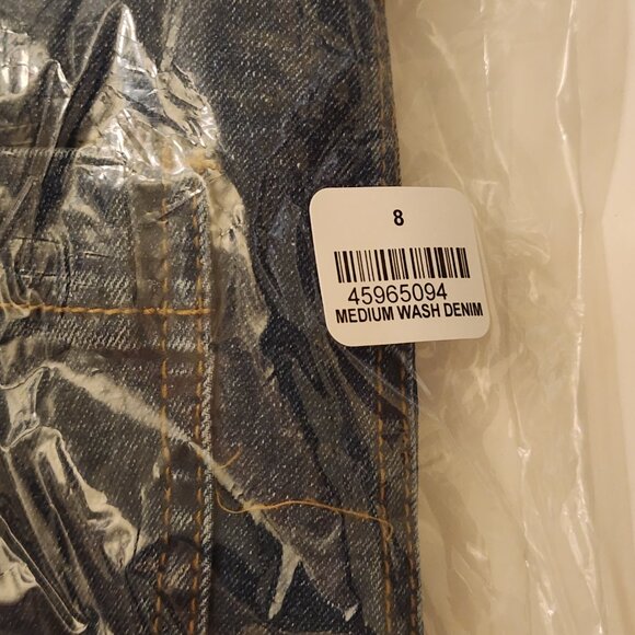 Cato Lace Up Denim Shorts - 8 - Picture 9 of 10